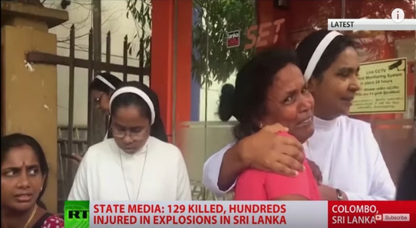 Sri Lanka church explosions 2 credit RT News