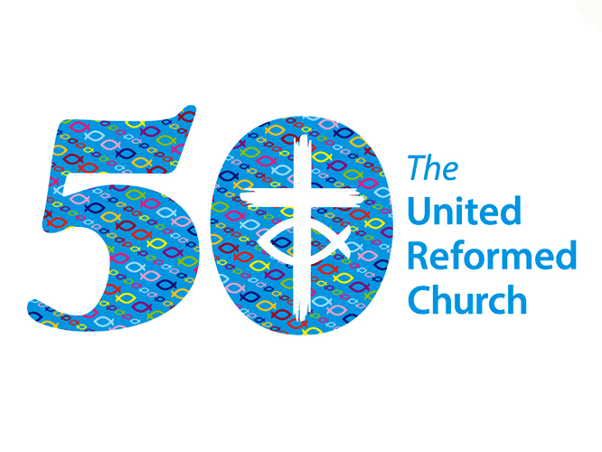 URC 50th Anniversary logo