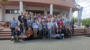 Members of the European Conference on Christian Education gathered for a group photo.