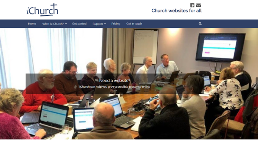 iChurch church website development