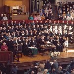 Gwen Hall URC Inauguration 1972