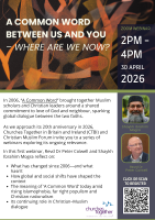 A Common Word Between Us Webinar