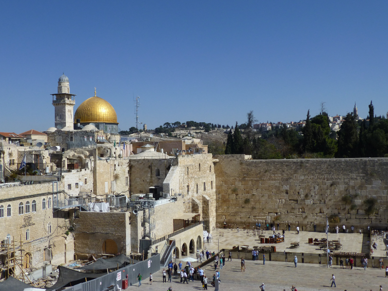 Dome of the Rock and Western Wall